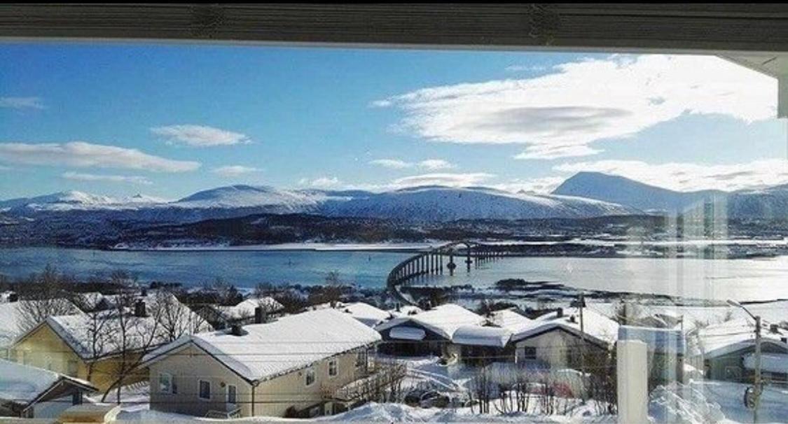 Moderne Og Trivelig Leilighet, Med Unik Utsikt Tromso Ngoại thất bức ảnh
