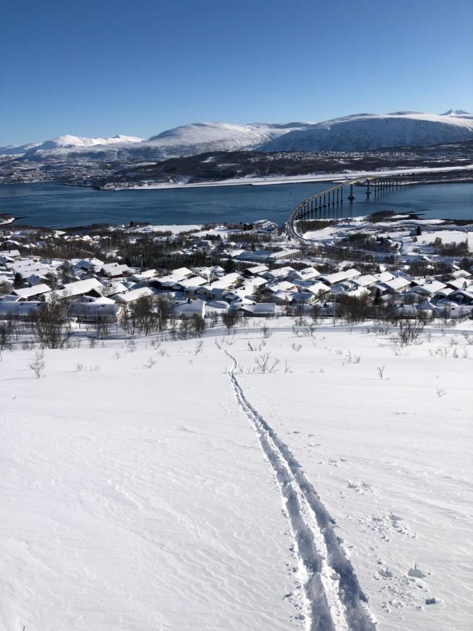 Moderne Og Trivelig Leilighet, Med Unik Utsikt Tromso Ngoại thất bức ảnh