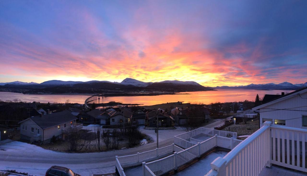 Moderne Og Trivelig Leilighet, Med Unik Utsikt Tromso Ngoại thất bức ảnh